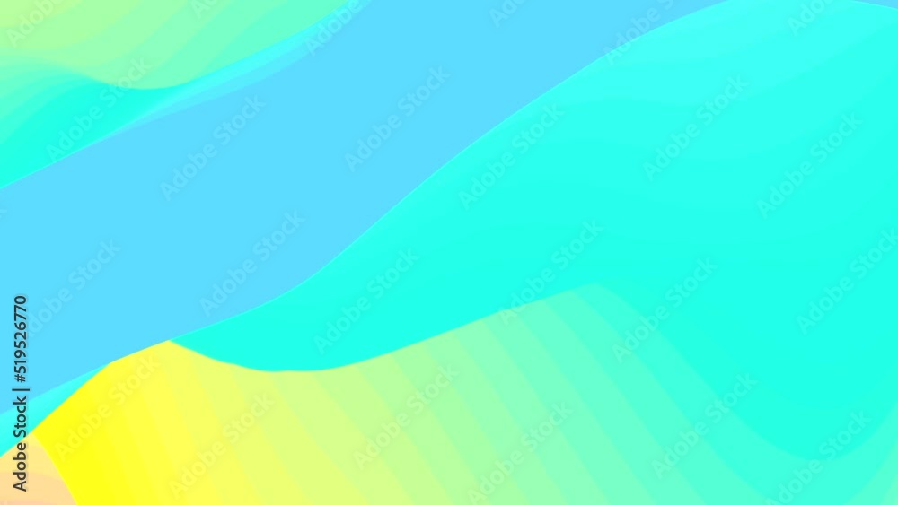 Canvas Prints looped animation. abstract colorful wavy background in bright rainbow colors. modern colorful wallpa