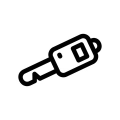 car lock icon or logo isolated sign symbol vector illustration - high quality black style vector icons
