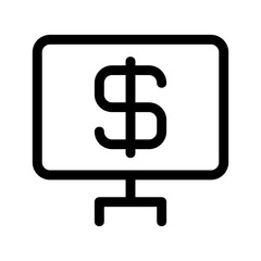 dollar icon or logo isolated sign symbol vector illustration - high quality black style vector icons
