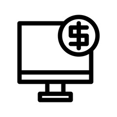 dollar icon or logo isolated sign symbol vector illustration - high quality black style vector icons
