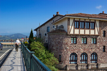 Fototapeta na wymiar San Vicente village in the province of Cantabria, Spain
