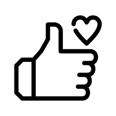 like icon or logo isolated sign symbol vector illustration - high quality black style vector icons
