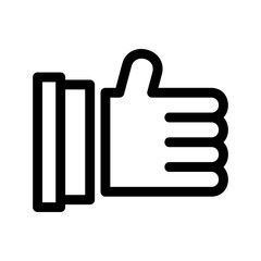 Obraz premium like icon or logo isolated sign symbol vector illustration - high quality black style vector icons 