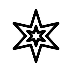 star icon or logo isolated sign symbol vector illustration - high quality black style vector icons
