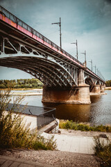 Warsaw bridge most Warszawski