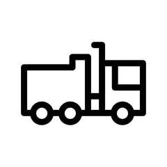 truck icon or logo isolated sign symbol vector illustration - high quality black style vector icons
