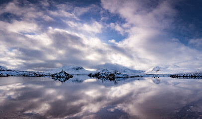sky and clouds in Scotland