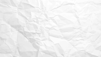 White сlean crumpled paper