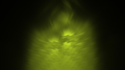 Sfondo nero con forma astratta gialla © Luciano Pierantoni