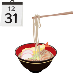 大晦日と年越しそば