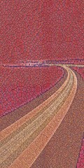 Obraz premium creative design towards a far distant vanishing point