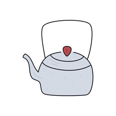 Vector hand drawn flat colourful illustration