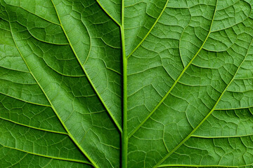 Green leaf texture background, Natural Green Leaf Pattern