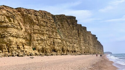 Cliffs from beach