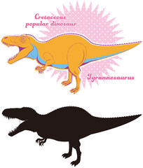 ティラノサウルス　白亜紀の恐竜