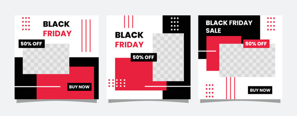 Black Friday Sale Post template Banner Design