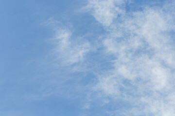 Bright light white sky clouds soft weather nature background wind