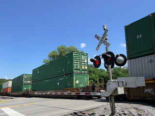 Güterzug in den USA