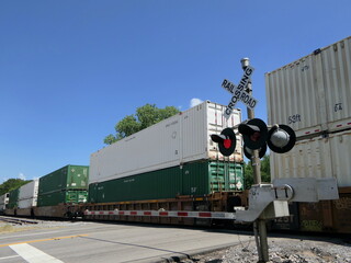 Güterzug in den USA