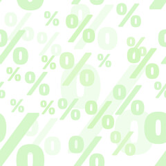 Percent sign green sale background