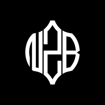 NZB letter logo. NZB best black background vector image. NZB Monogram logo design for entrepreneur and business.
