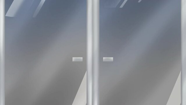 自動ドア（透過）