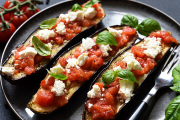 Eggplant appetizer.