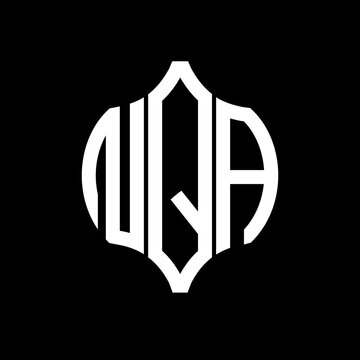NQA letter logo. NQA best black background vector image. NQA Monogram logo design for entrepreneur and business.
