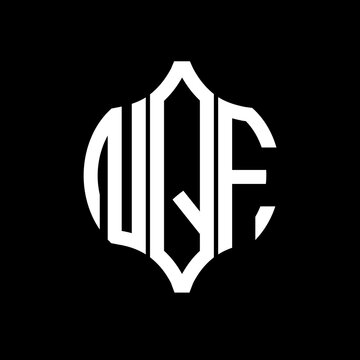 NQF letter logo. NQF best black background vector image. NQF Monogram logo design for entrepreneur and business.
