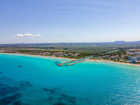 Alcudia Beach from Drone, Mallorca, Spain
Aerial Photos
