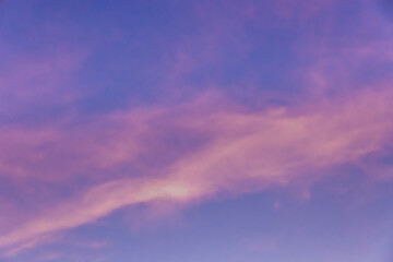 Sky color blue and pink purple abstract background of nature beautiful evening