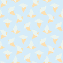 Abstract Brush Strokes Seamless Pattern Design