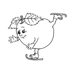 Pear skating