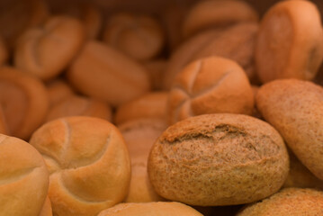 Fresh aromatic bread. Lots of baked goods