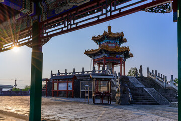 中国宮廷建築様式「観光・旅行」
Chinese Imperial Court Architectural Style 