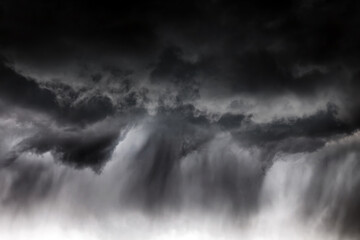 Fototapeta premium Severe Rain Background