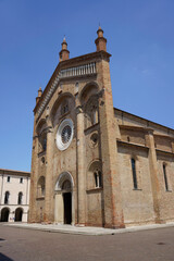 Medieval cathedral of Crema, Italy