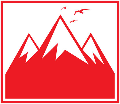 Mountain illustration