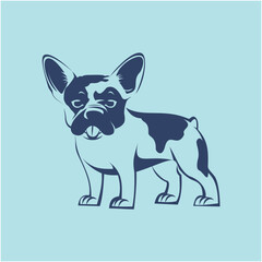 illustration of a cartoon dog