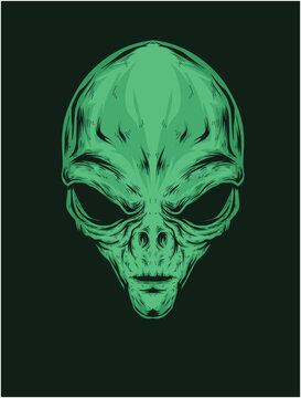 Alien illustration