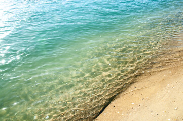 Turquoise water