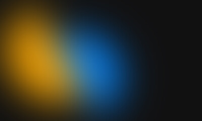 black background with blue yellow brush
