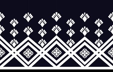 
Geometric shapes decorated with bouquets in black and white tones for clothes.