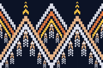 
Triangle shape woven yarn style. decorated with colorful bouquets