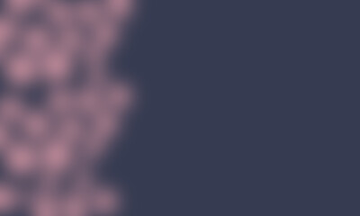 navy background with peach brush