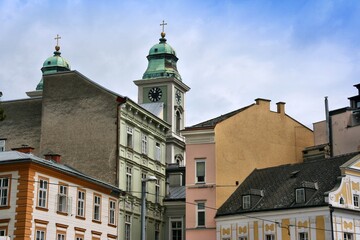 Fototapeta na wymiar Linz city, Austria