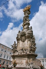 Fototapeta na wymiar Linz Plague Column, Austria