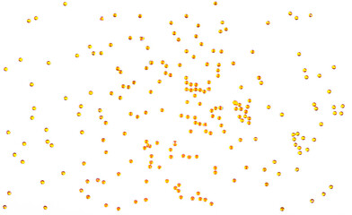 Golden glitter on a light background. The perfect backdrop for your presentation. holiday concept