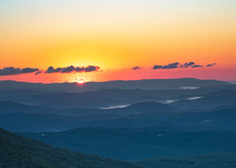 North Carolina Blue Ridge Dawn