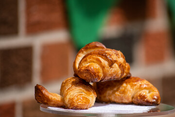 croissant, cheese croissant, English food, breakfast food, western food, English food. English meal